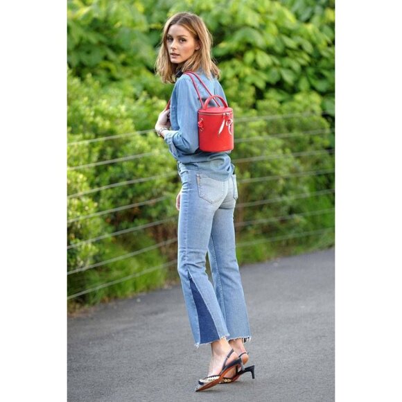 Anthropologie Paige Colette Crop Kick Flare High Rise Waisted Cropped Jeans 28 - Picture 11 of 12